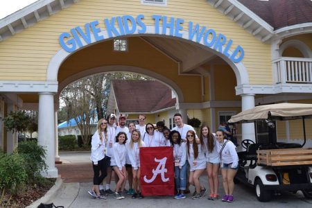 UA visits Give Kids the World